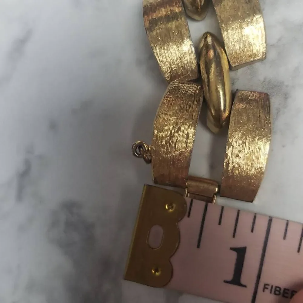 Vintage Monet Golden Bracelet